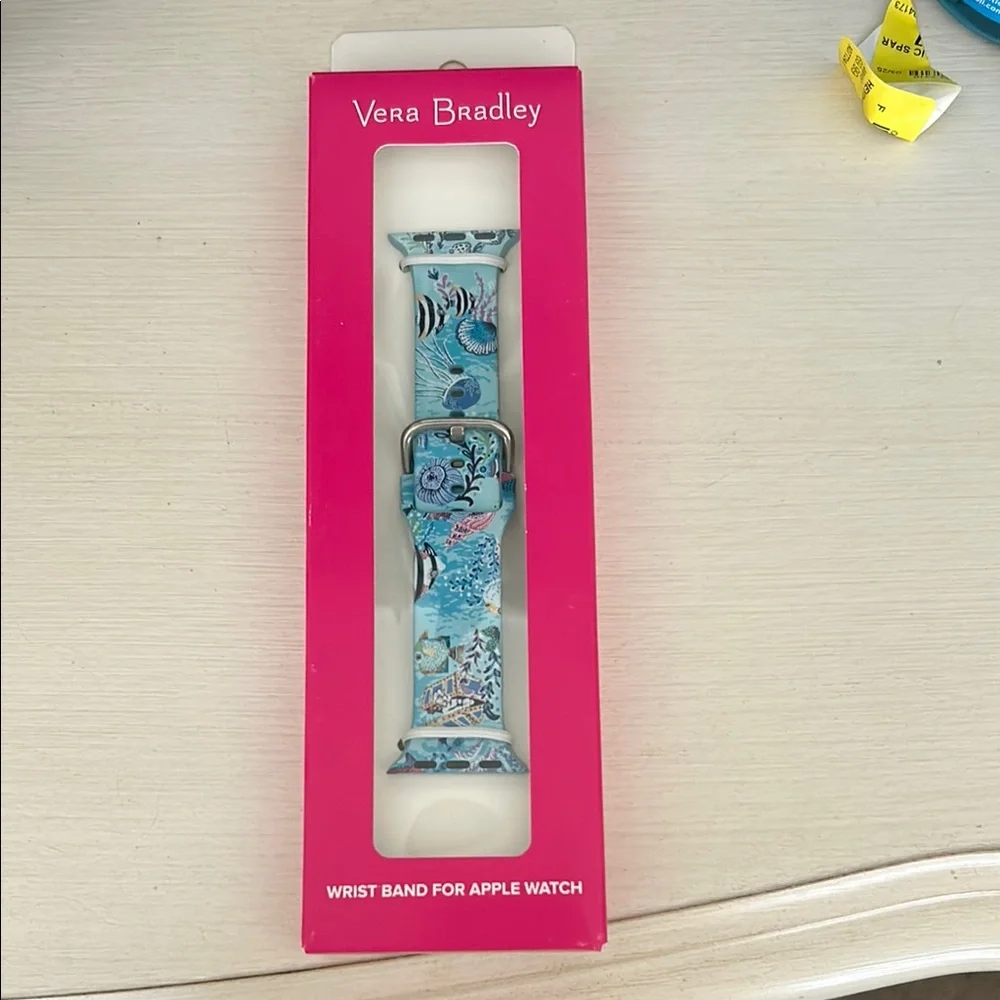Vera Bradley Blue Floral Apple Watch Band